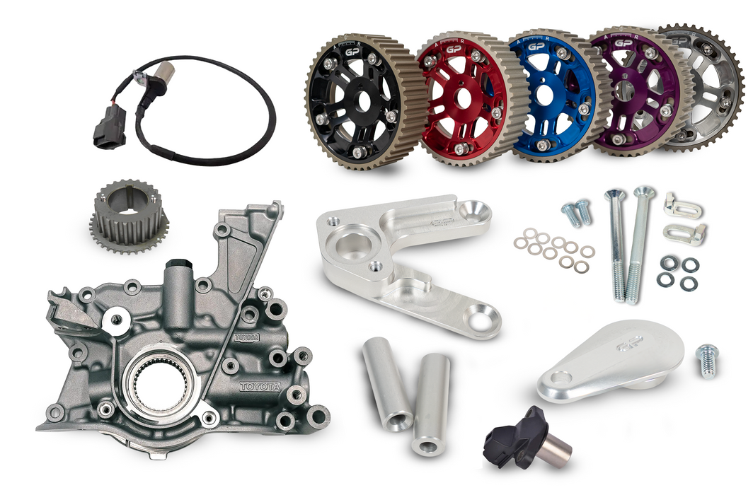 Goleby's Parts - 2JZGE Non VVTi Distributor Delete & Trigger Kit inc Cam Gears