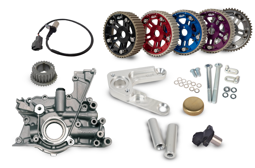 Goleby's Parts - 2JZGE Non VVTi Distributor Delete & Trigger Kit inc Cam Gears