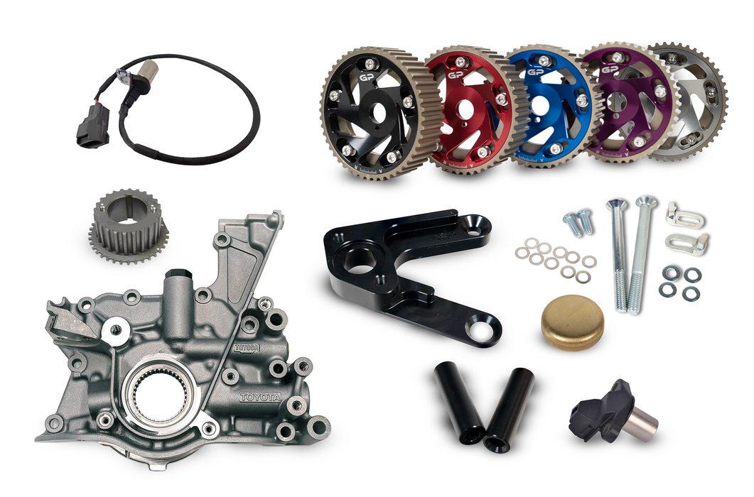 Goleby's Parts - 2JZGE Non VVTi Distributor Delete & Trigger Kit inc Cam Gears