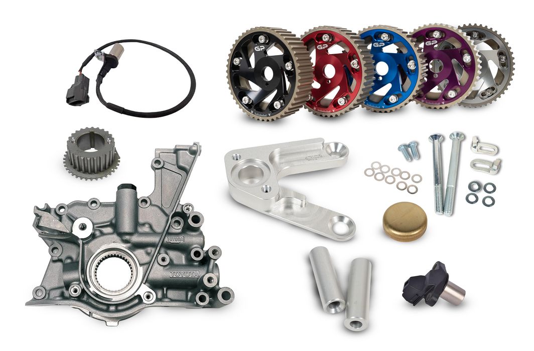 Goleby's Parts - 2JZGE Non VVTi Distributor Delete & Trigger Kit inc Cam Gears