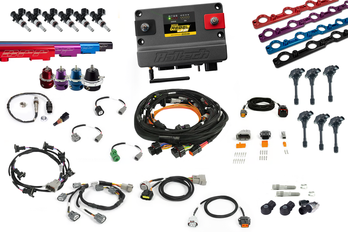 Goleby's Parts - Ultimate Haltech Rebel JZ Package!