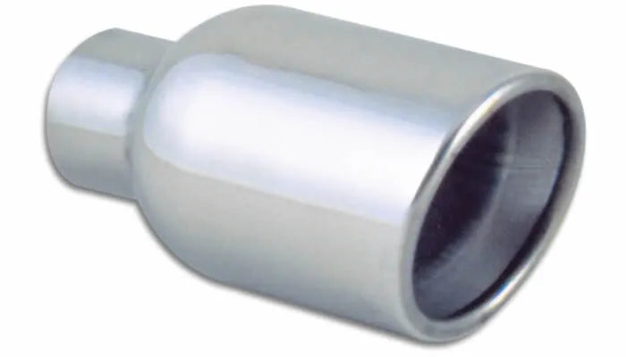 Clearance - 50% Off - Vibrant - 4.00" Outlet O.D. Stainless Steel Tip - Double Wall Angle Cut 3.00" Inlet I.D.