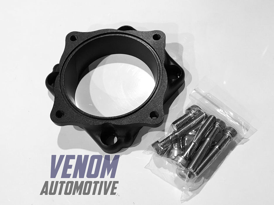 Venom Automotive - Toyota 2JZ-GTE NON-VVTI Bosch 74MM DBW Throttle Body Adaptor - Goleby's Parts | Goleby's Parts