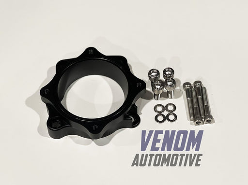 Venom Automotive - Toyota 2JZ-GTE VVTI Bosch 74MM DBW Throttle Body Adaptor - Goleby's Parts | Goleby's Parts