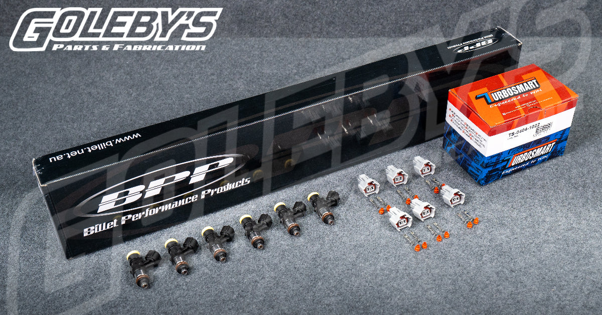 BPP Fuel Rail Kit inc Bosch 2000cc Injectors to Suit RB30 - Goleby's Parts | Goleby's Parts