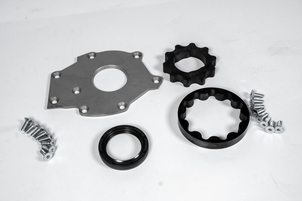 Atomic - Barra Oil Pump Backing Plate + Gears Kit - Goleby's Parts | Goleby's Parts