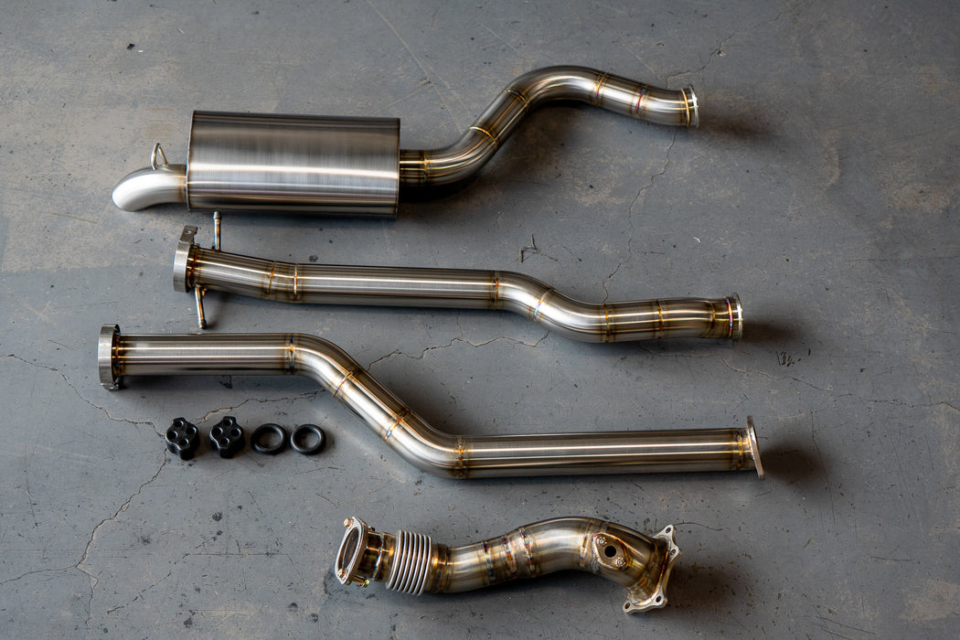 GRP Fabrication - Toyota Crown JZS171/JZX110 Blit 3" Exhaust | Goleby's Parts