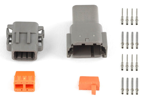 Haltech Plug and Pins Only - Matching Set of Deutsch DTM-8 Connectors (7.5 Amp) - Goleby's Parts | Goleby's Parts