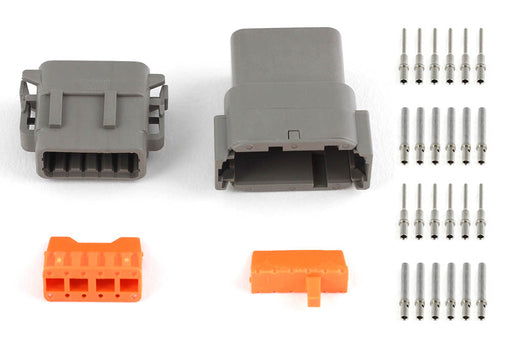 Haltech Plug and Pins Only - Matching Set of Deutsch DTM-12 Connectors (7.5 Amp) - Goleby's Parts | Goleby's Parts