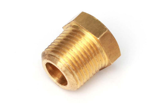 Haltech Adaptor - Brass 1/8" NPTF to 3/8" NPTF Length: 20mm - Goleby's Parts | Goleby's Parts