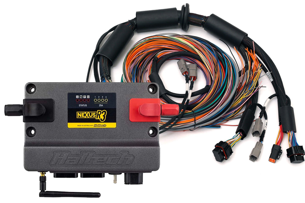 Haltech Nexus R3 + Universal Wire-in Harness Kit — Goleby's Parts