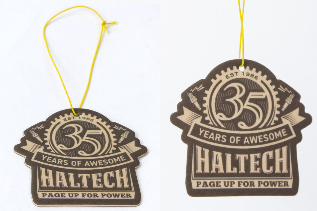 Haltech - "35th Anniversary" Air Freshener - Goleby's Parts