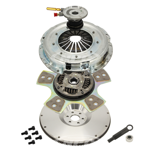 NPC - Ford Barra Super Heavy Duty Button Clutch & Flywheel Package (firm pedal feel) NPC