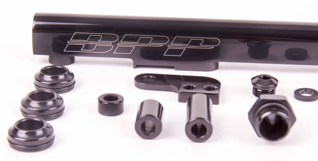 BPP Fuel Rail Kit inc Bosch 1650cc Injectors to Suit RB30 - Goleby's Parts | Goleby's Parts