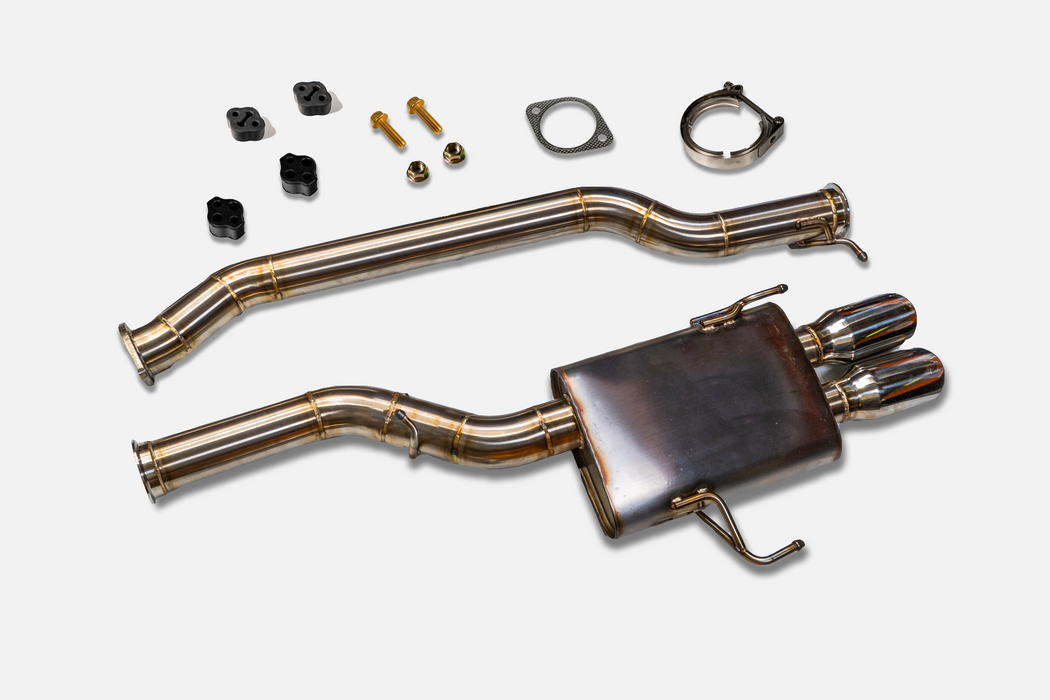 GRP Fabrication - Nissan Silvia S14/S15 3" Cat-Back Exhaust