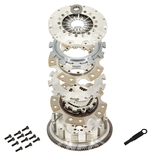 NPC - Nissan RB25/26 225mm Carbotic Button Twin Plate Sprung Center (will req push pull converter*) - Goleby's Parts | Goleby's Parts