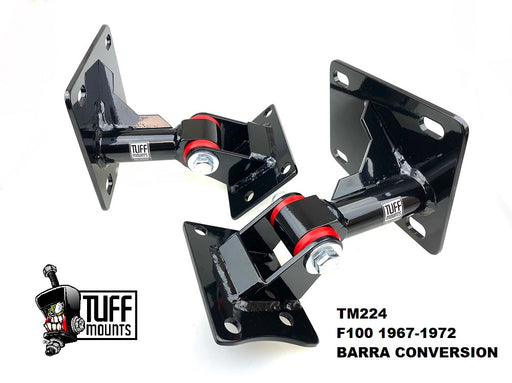 TUFF MOUNTS TO SUIT BARRA CONVERSION INTO 1967-1972 F100-F150-F250