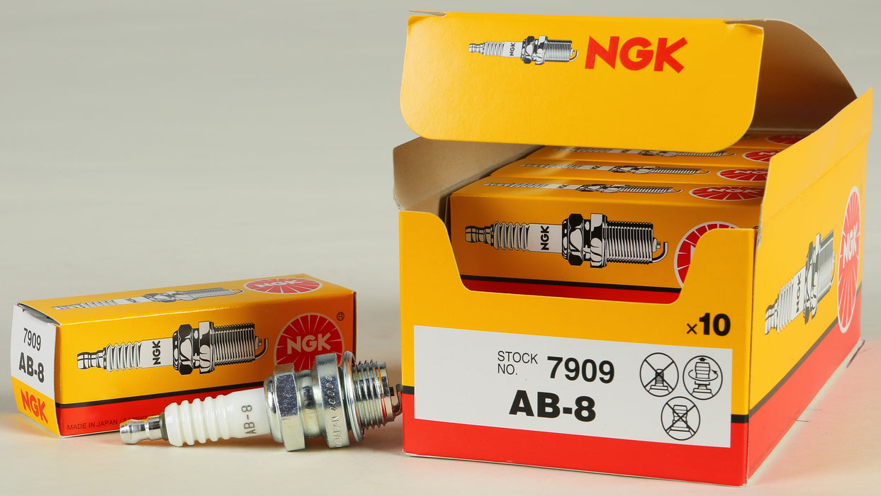NGK - 7909 AB-8 Nickel Spark Plug - Goleby's Parts | Goleby's Parts
