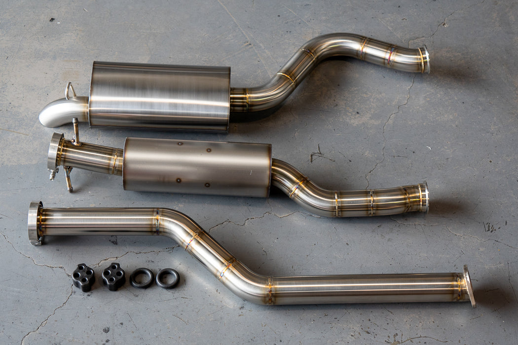 GRP Fabrication - Toyota Crown JZS171/JZX110 Blit 3" Exhaust | Goleby's Parts