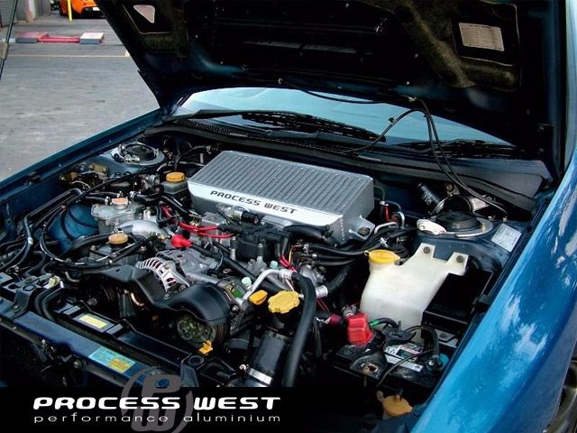 Process West - Subaru 99-00 GC8 WRX/STI Top Mount Intercooler Kit - Goleby's Parts | Goleby's Parts